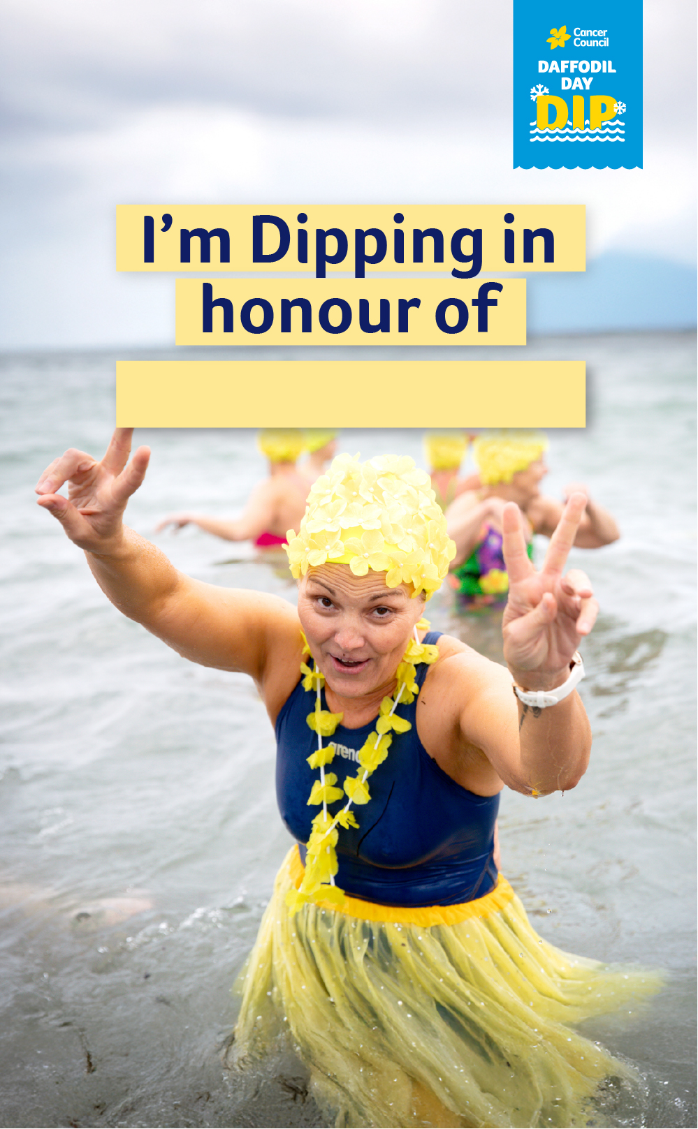 Daffodil Day Dip - Social Media Story - In Honour - 2026
