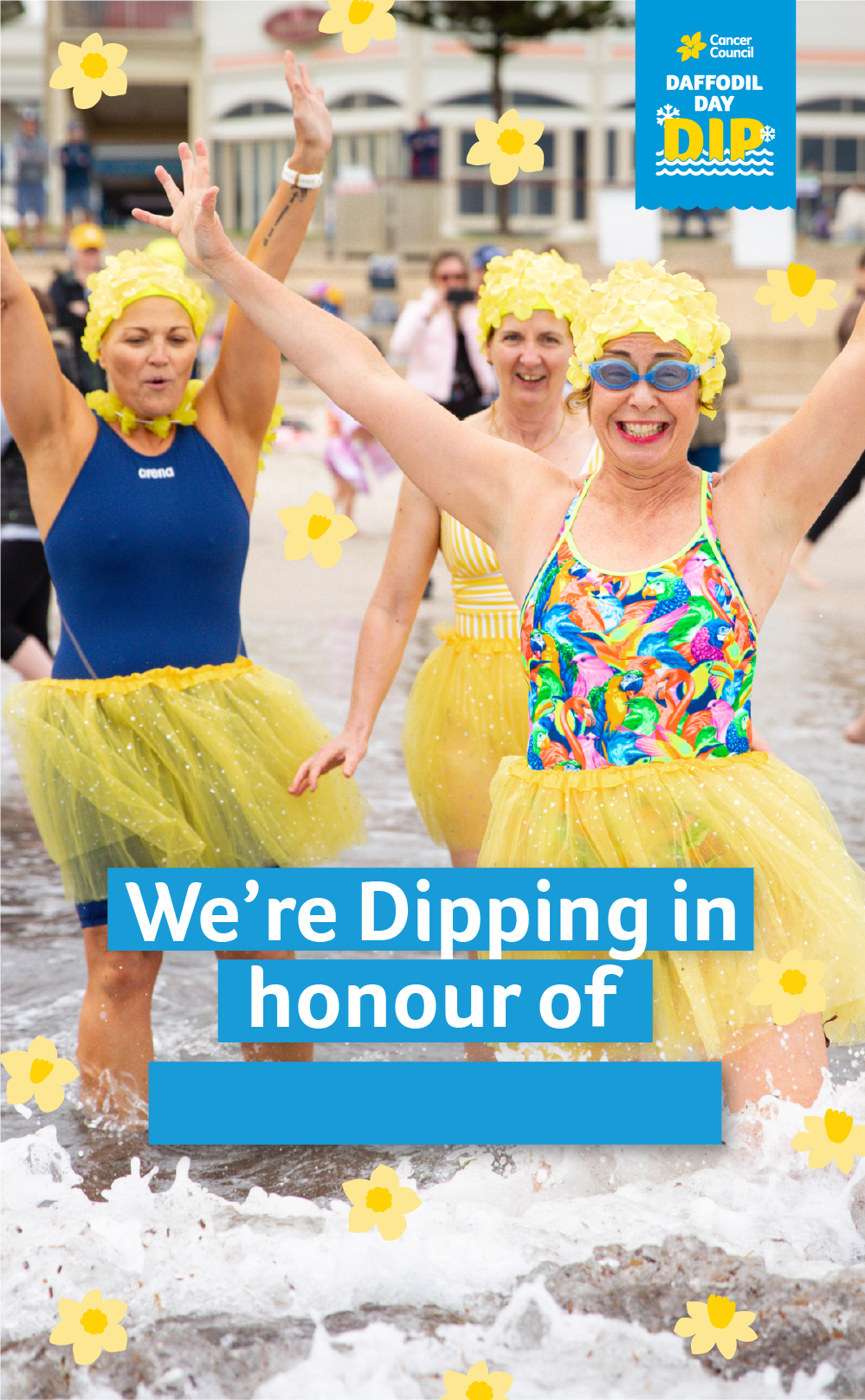 Daffodil Day Dip - Social Media Story - Our Goal- 2026