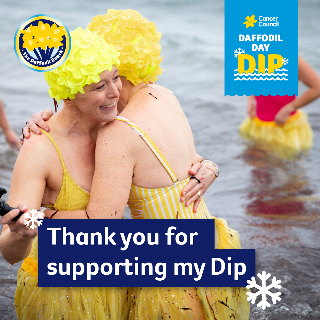 Daffodil Day Dip - Social Media Tile 1 - 2026